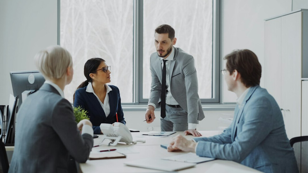 business team meeting
