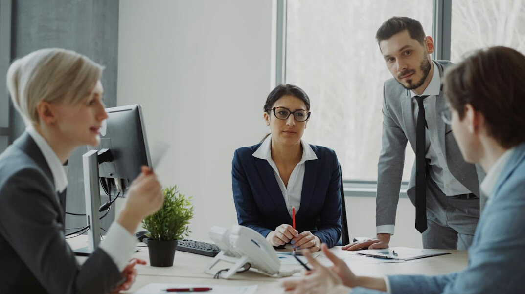 business team meeting